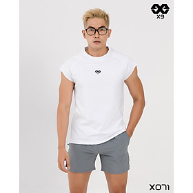 Áo Tanktop Nam Vai Rộng Form Suông Thể Thao Tập Gym Vải Cotton Cao Cấp