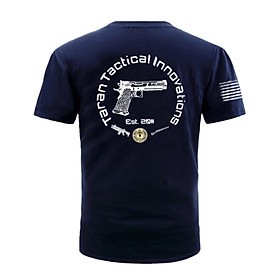 Áo thun đặc nhiệm TARAN_chiến thuật_dã ngoại - navy