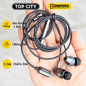 Mua Tai nghe có dây chân Type C - Tích hợp Micro dài 1.1M cho Android- Hàng Chính Hãng Remax - RM-660a