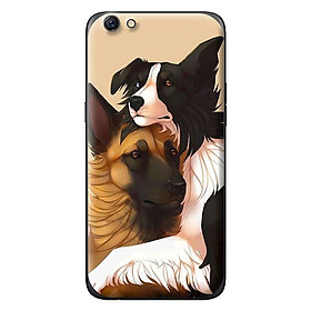 Ốp in cho Oppo F1s DOG FEN 1 - Hàng chính hãng