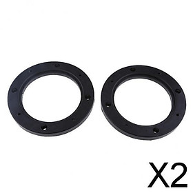 2x2Pieces 4 inch Audio Stereo Speaker Spacer Adaptor