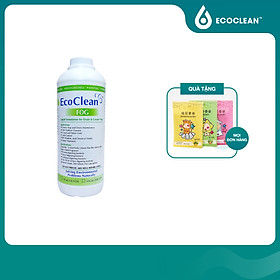 Vi Sinh Xử Lý Dầu Mỡ, Khử Mùi - EcoClean FOG - Chai 1Lít