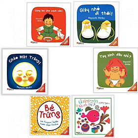 Ehon Nhật bản dành cho bé 0 - 3 tuổi Ehon bé ngoan (Bộ 6 cuốn)