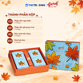[Hộp 4 bánh 150gr] Bánh Trung Thu Givral Tết Đoàn Viên 2