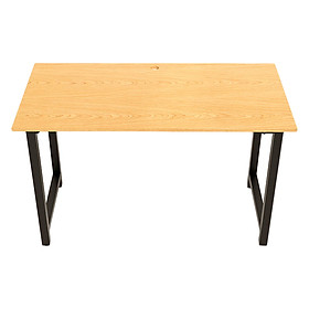 Bàn Oak-T Vân Gỗ Sồi Chân Đen Gấp Gọn IBIETOOATO12B