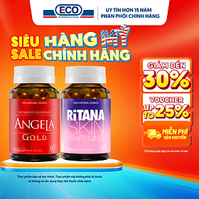 Combo Sức Khỏe Sinh Lý, Đẹp Da Cho Nữ Ecogreen Giúp Trắng Da, Mờ Nám (Dùng 1 Tháng)