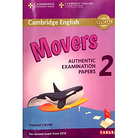 Ảnh bìa Cambridge English Movers 2 for Revised Exam From 2018 Student's Book