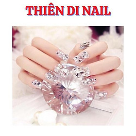 Kim cương chụp ảnh nail, phụ kiện đá pha lê chụp hình
