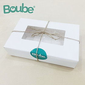 Hộp quà tặng, túi giấy Boube dành cho bạn khi tặng quà cho các bé, thích hợp từ 2 bộ quần áo, phụ kiện