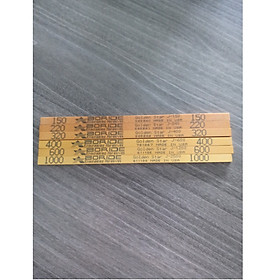 Mua Combo 6pcs Đá đánh bóng khuôn Golden Star kích thước 1/8  X 1/4  X 6 (Gồm 5 grit: 150  220  320  400  600  1000)