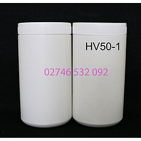 Hủ Nhựa Trắng Đục Nắp Vặn - HV50 - 1 - Đựng Từ 700G Đến 900g Bột Mịn