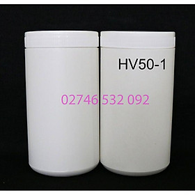 Hình ảnh Hủ Nhựa Trắng Đục Nắp Vặn - HV50 - 1 - Đựng Từ 700G Đến 900g Bột Mịn