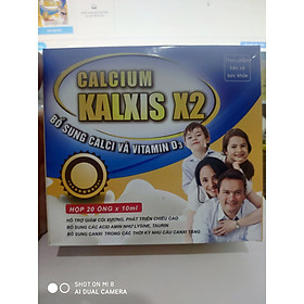 Calcium Kalxis X2 Bổ Sung CALCI Và VITAMIN D3