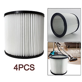 4 PCS Cartridge Filter for Shop Vac 90304 Vacuum Cleaner Dust Collector