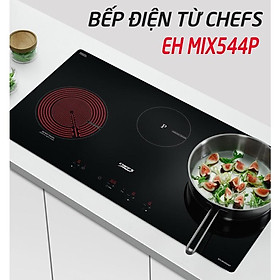 Bếp từ ba hỗn hợp 2 từ - 1 hồng ngoại Chef EH-MIX544P - Hàng chính hãng