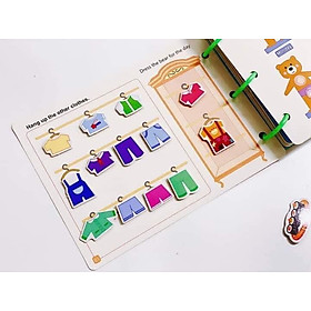 HỌC LIỆU MONTESSORI - BỘ BÓC DÁN 17 CHỦ ĐỀ CHO BÉ