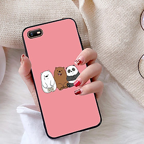 Ốp lưng dành cho Oppo A1K viền dẻo TPU bộ sưu tập Chúng ta là gấu - Hàng chính hãng