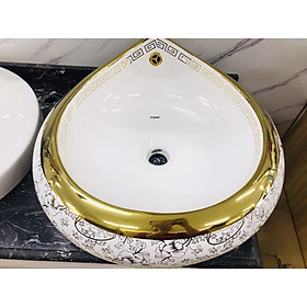 Mua Chậu lavabo giọt lệ đài trang để bàn đá
