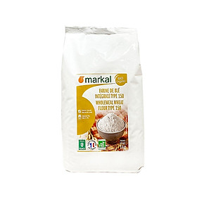 BỘT MÌ HỮU CƠ MARKAL 1KG T55, T65, NGUYÊN CÁM T150