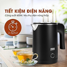 Mua Ấm siêu tốc mini Sothing Lebenlang dung tích 500ml LBL2319 tiết kiệm điện- Hàng chính hãng