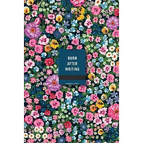 Sách - Burn After Writing (Floral) by Sharon Jones (US edition, paperback)