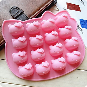 Mua Khuôn silicon vĩ 16 hình mèo Kitty