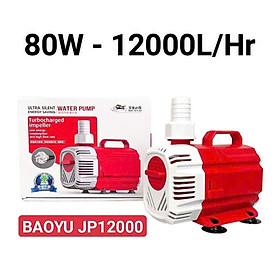 Bơm Nước Hồ Cá BAOYU JP 12000 (80W, 12000L/H): Mạnh Mẽ, Tiết Kiệm Điện!