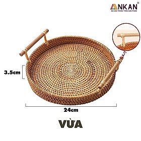Mua Rổ Đựng Hoa Quả Mây Tre - Giỏ Đựng Đồ Trang Trí  Chắc Chắn  Tự Nhiên