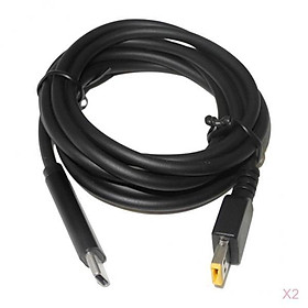 2x Type C with PD Power Charger Adapter Cable For  Laptop Notebook