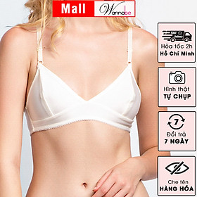 Áo ngực WANNABE AN30A áo chíp bralette mỏng, không mút, thun trơn đơn giản, tinh tế, thoải mái vận động, thoáng mát