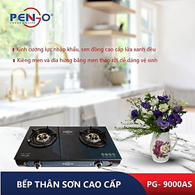 Bếp ga đôi mặt kính cao cấp Pengo PG-9000AS( Hàng chính hãng)