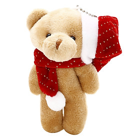 Móc Khóa Gấu Đứng Noel Thanh Trà 5848 - Giao màu ngẫu nhiên