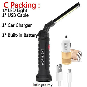 Đèn Led Cob Sạc Usb Đa Năng Có Thể Gấp Gọn Tiện Dụng