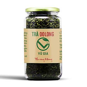 Trà Oolong  Ô Long OLong Thượng Hạng Nguyên Chất Bảo Lộc Vũ Gia 400gr hũ