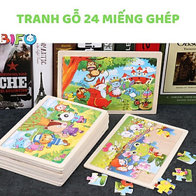 Đồ chơi bằng gỗ thông minh, giáo cụ Montessori phát triển tư duy cho bé