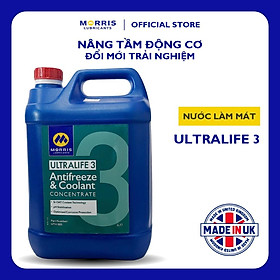 Nước Làm Mát Cao Cấp Cho Động Cơ Xăng, Động Cơ Diesel - Morris Lubricants Ultralife 3 / Can 5L