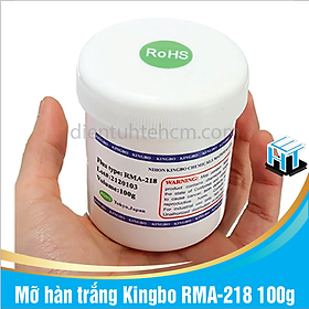 Mỡ hàn trắng Kingbo RMA-218 100g
