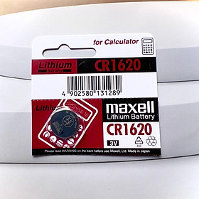 Pin CR1620 Maxell 3V (Viên Lẻ) Hàng Chính Hãng Made in Japan 1 Viên