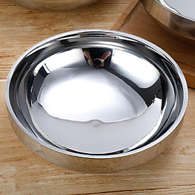 Stainless Steel Bowl For Noodle Udon Ramen Rice Double Insulated Dish