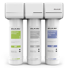 Mua Combo: Máy Lọc Nước UF ELKAY EFU23 3 Lõi Lọc Và Vòi Nước Inox Cao Cấp ELKAY FS33 - Nhập Khẩu Chính Hãng