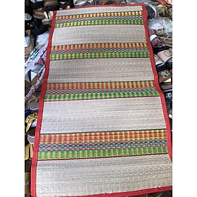 Mua Chiếu em bé chiếu nằm nôi 98cmx53cm mát mẻ không hầm hơi chất liệu chiếu cói tự nhiên may viền