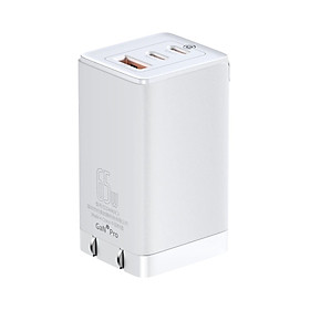 Mua Bộ sạc nhanh Baseus GaN3 Pro Quick Charger 65W Type Cx2 + USB   PD3.0/ PPS/ QC4.0/ SCP/ FCP Multi Quick Charge - Hàng Chính Hãng