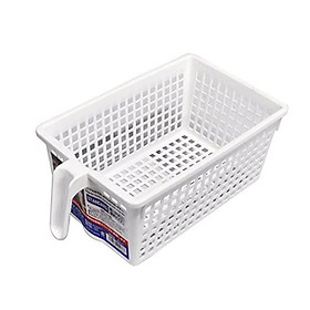 Khay đựng vật dụng đa năng Inomata Nhật Bản Nhựa cao cấp PP có tay cầm tiện lợi D5024