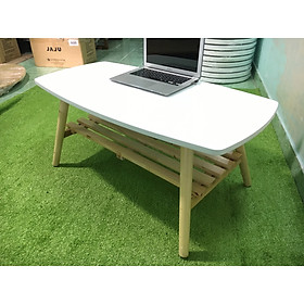 Mua Bàn chữ nhật trắng 100x50x45 cho sofa  bàn trà phòng khách