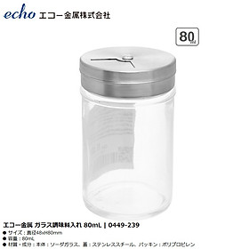 Mua Hũ thủy tinh đựng gia vị Echo 80ml - Hàng nội địa Nhật Bản nhập khẩu chính hãng