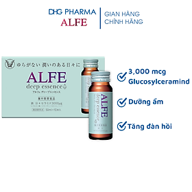 Collagen uống ALFE Deep Essence tăng cường độ ẩm và độ đàn hồi cho da Hộp 10 chai x 50ml - Chính hãng DHG Pharma