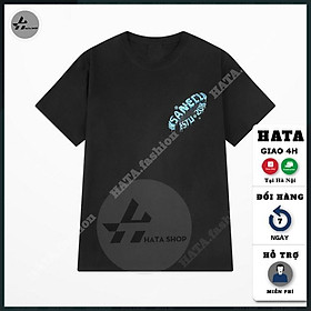 Áo thun unisex nam nữ, Áo thun form rộng tay lỡ HATA Fashion in STU 2018 QTL641
