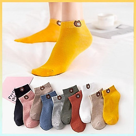 VỚ NỮ cổ ngắn hình GẤU siêu dễ thương