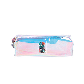 Hộp bút trong hologram IN HÌNH Ghibli Studio anime dễ thương dụng cụ học tập