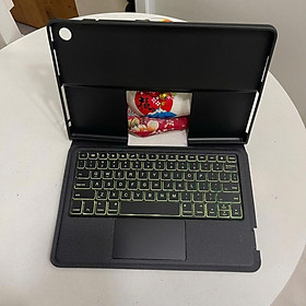 Bao da bàn phím Lenovo Xiaoxin Pad Studio 11.5 inch có Touchpad, giá đỡ, đèn LED, có thể tháo rời